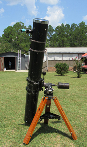 6 inch reflector telescope with solar filter