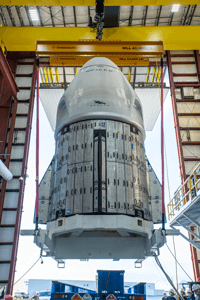 Crew Dragon  at Kennedy Space Center