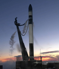 Electron Rocket launches the Make it Rain Mission from New Zealand