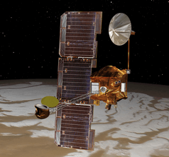Mars Odyssey spacecraft NASA image