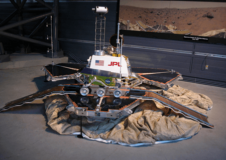 Pathfinder engineering model at the Smithsonian