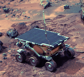 Sojourner Rover on Mars