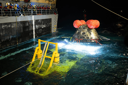 Artemis II crew capsule recovered