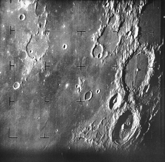 Ranger 7 image of the lunar surface