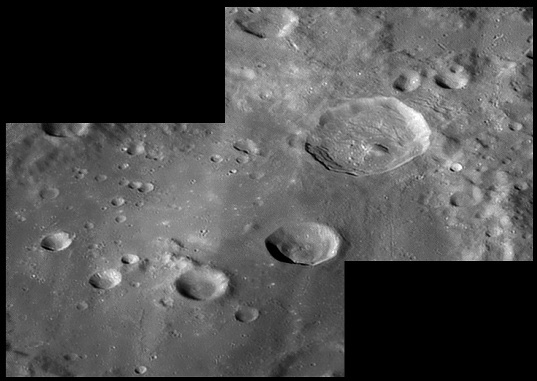 Image of Clavius Crater courtesy Damian Peach